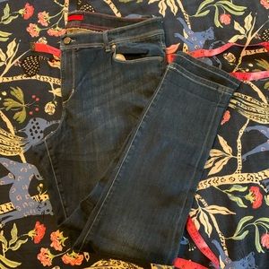 LL Bean Dark Wash Straight Leg Jeans